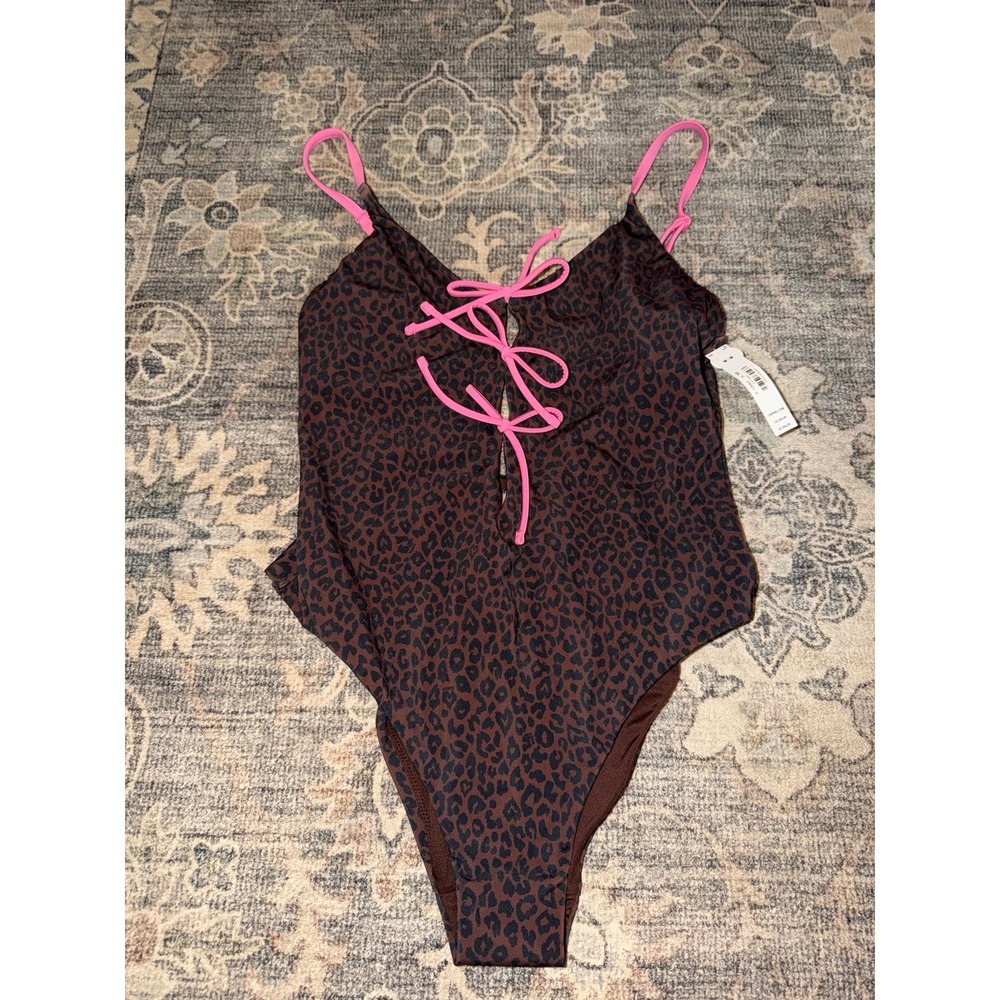 Victoria's Secret PINK Leopard One Piece Swimsuit